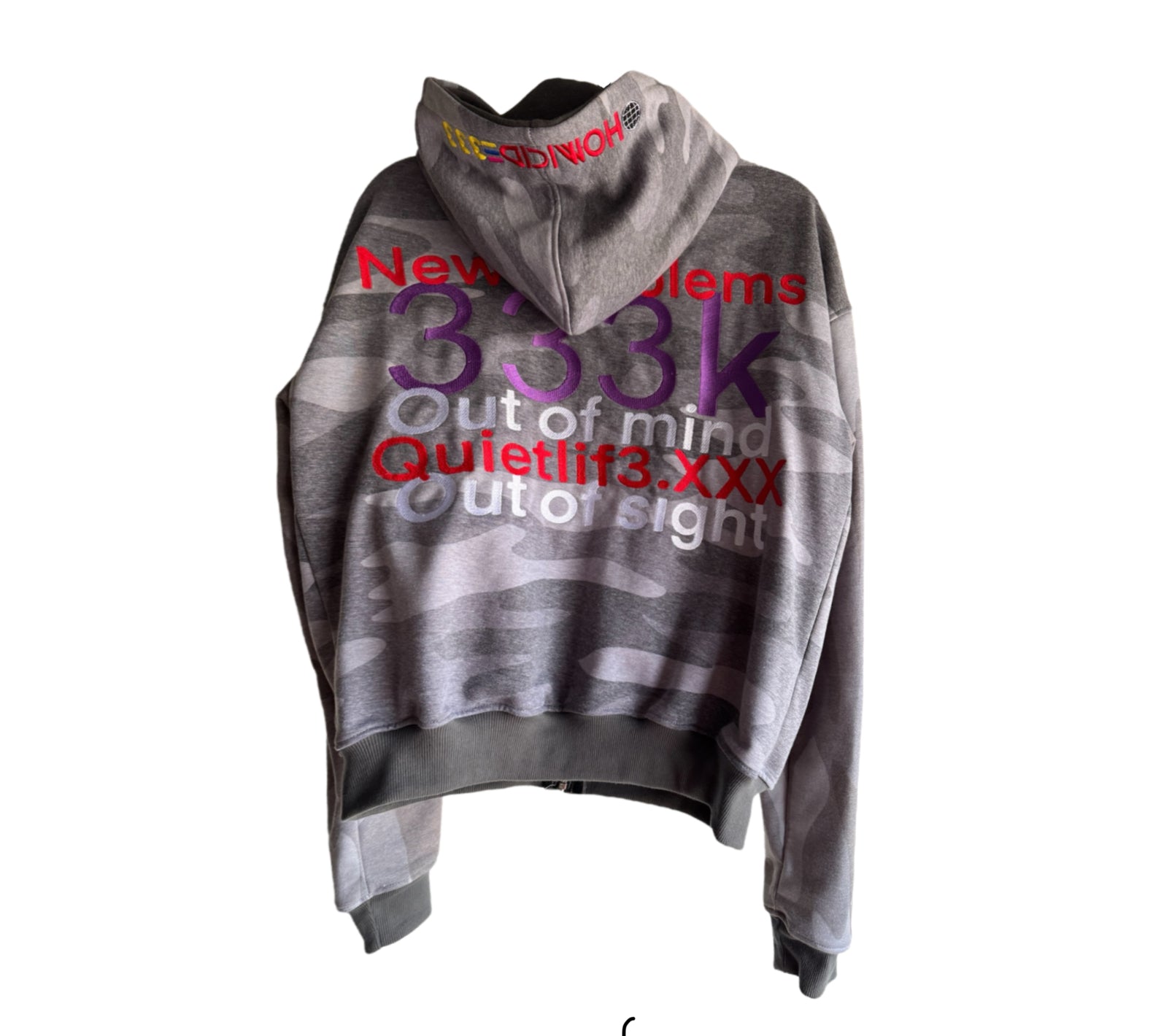 OFF THE GRID BLACK CAMO ZIP